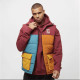 Karl Kani Ανδρικό αμάνικο μπουφάν OG Block Puffer Vest dark red/ ocher/ petrol blue